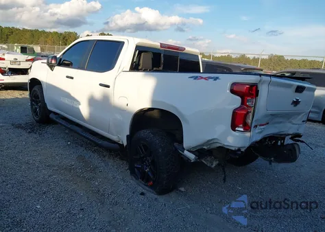 2021 Chevrolet Silverado 1500 4Wd Short Bed Rst из США, поврежденный, VIN 1GCUYEEDXMZ399410